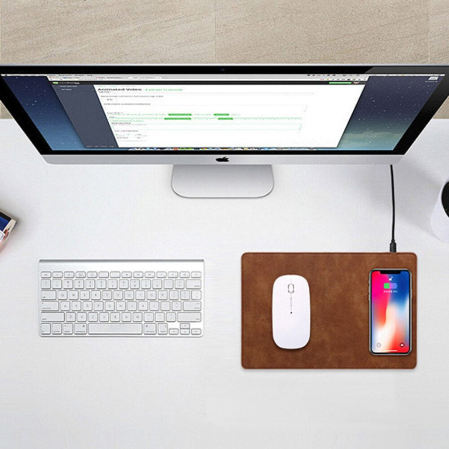 Creative Phone Wireless Charging Mouse Pad - Image 1