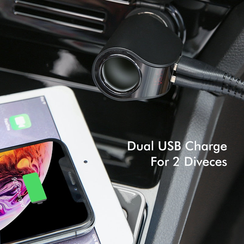 Dual USB Car Digital Charger - Image 4