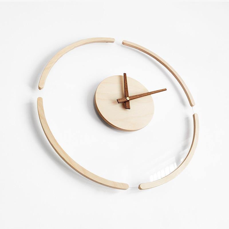 Creative Transparent Suspension Wall Clock - Image 3