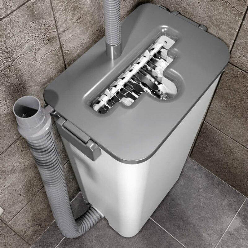 Easy Clean No Hand Dry Wet Lazy Mop - Image 2