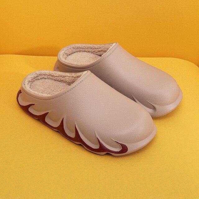 Stylish Anti-Slip Indoor Warm Plush Slipper - Image 4
