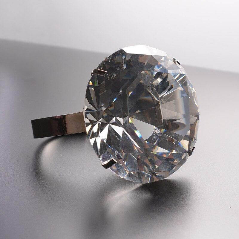 Transparent Giant Crystal Ring - Image 6