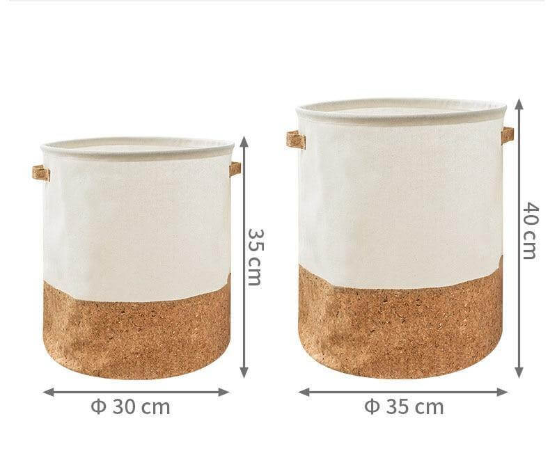 Washable Folding Laundry Basket - Image 1