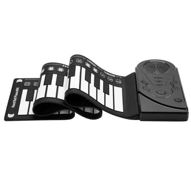 49-Key Portable Foldable Roll Up Piano - Image 1