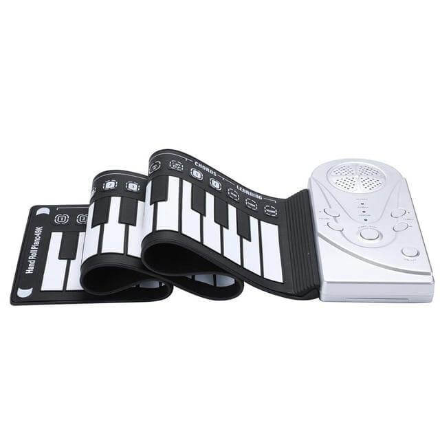 49-Key Portable Foldable Roll Up Piano - Image 3