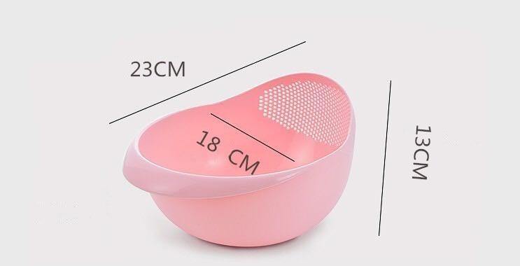 Silicone Rice Bowl Drain Basket - Image 4