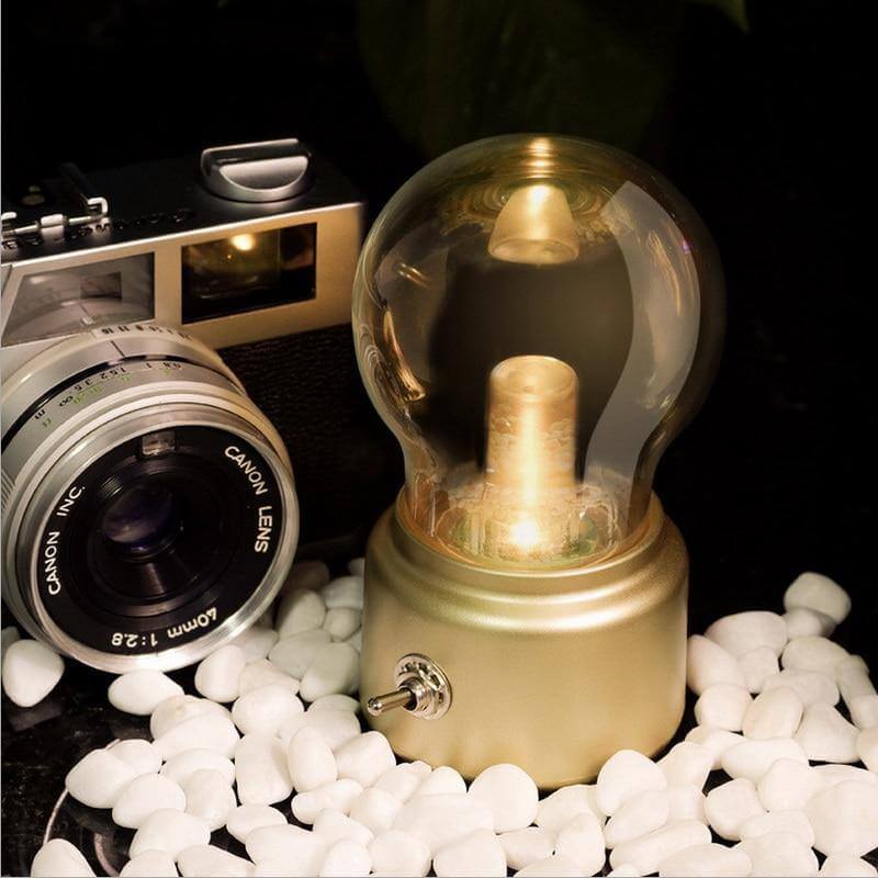 Vintage Bulb Table Light - Image 4