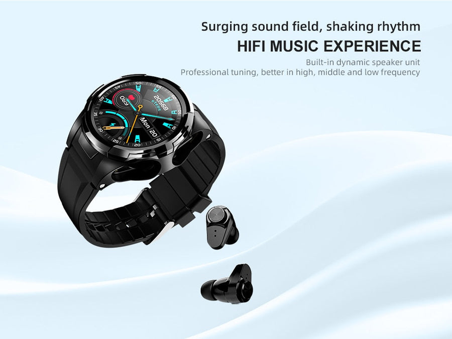 Touch Screen Earphones Sport Smartwatch - Image 11