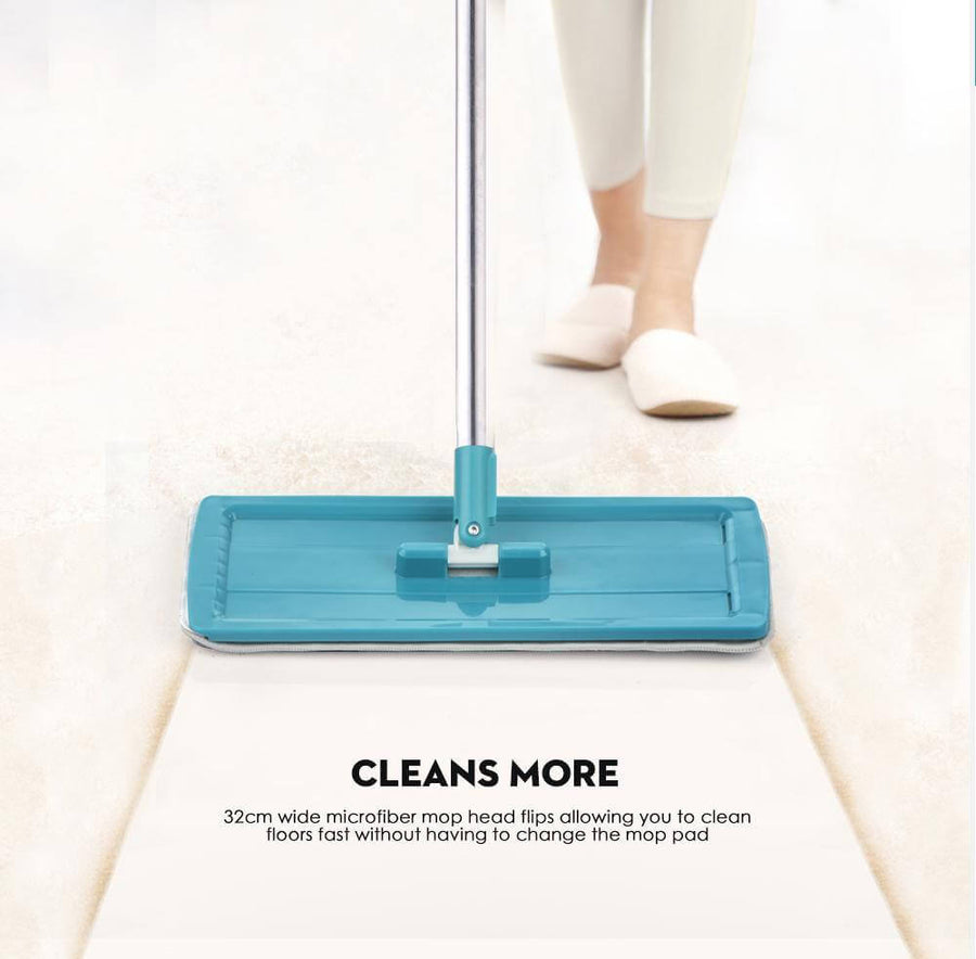 Flat Reusable Microfiber Washable Mop - Image 13