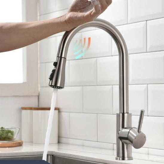 Smart Assistive Touch Control Kitchen Faucet - Image 16