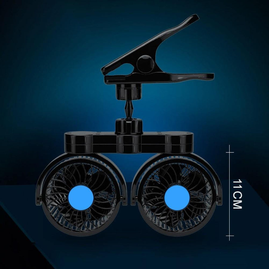 Rotatable Portable Air Cooling Car Fan - Image 2