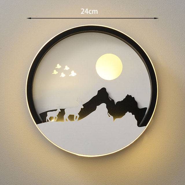 Decorative Modern Art Wall Led Lamp - Image 9