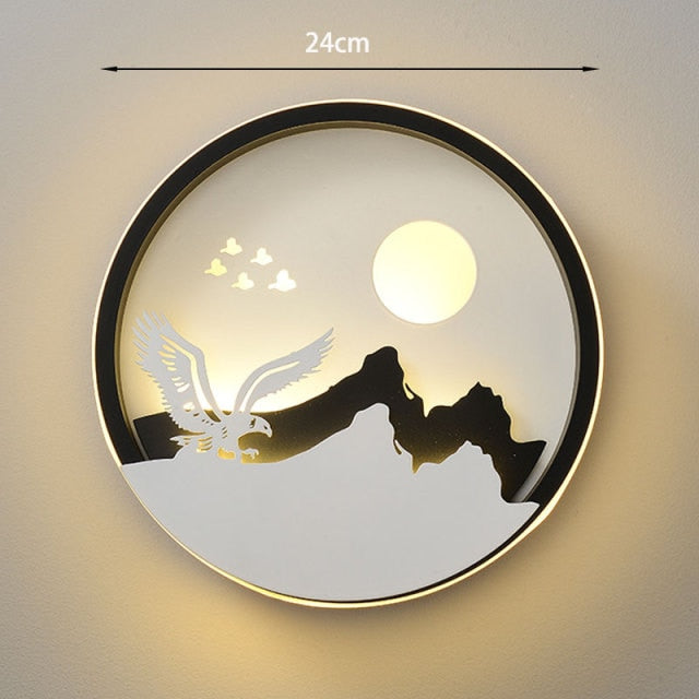 Decorative Modern Art Wall Led Lamp - Image 5