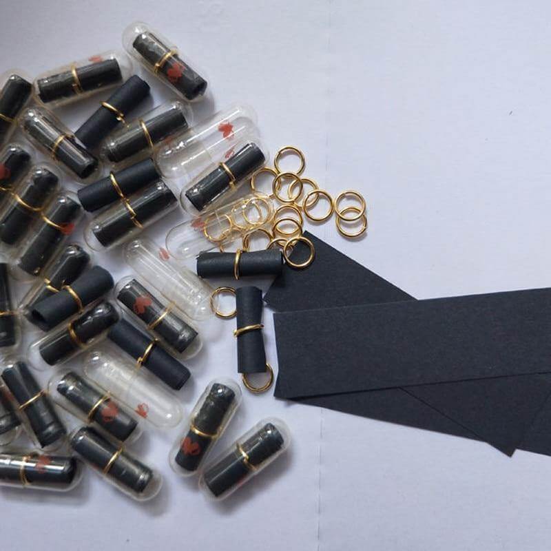 100Pcs Wishes Expression Message Capsules - Image 6
