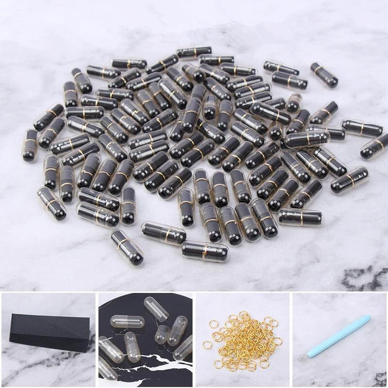 100Pcs Wishes Expression Message Capsules - Image 5
