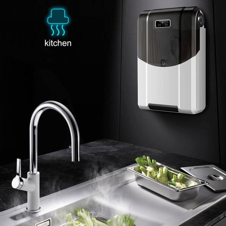 Large Capacity Wall Mounted Tableware Sterilizer Machine - Image 2