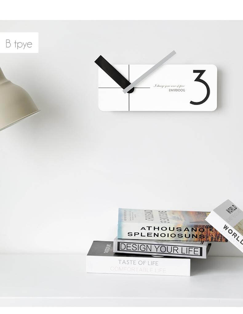 Novelty Creative Silent Art Wall Clock - Image 9