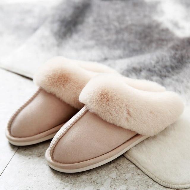 Lightweight Washable Comfy Plush Slippers - Image 14