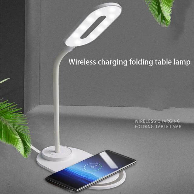 2in1 Multifunctional Fast Wireless Charging LED Table Lamp - Image 2