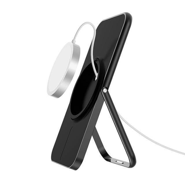 Foldable Slim Magnetic Wireless Charger Stand For iPhone 12 - Image 1