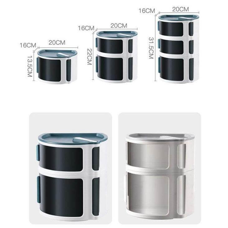 Waterproof No-drill Bathroom Accessories Organizer - Image 12