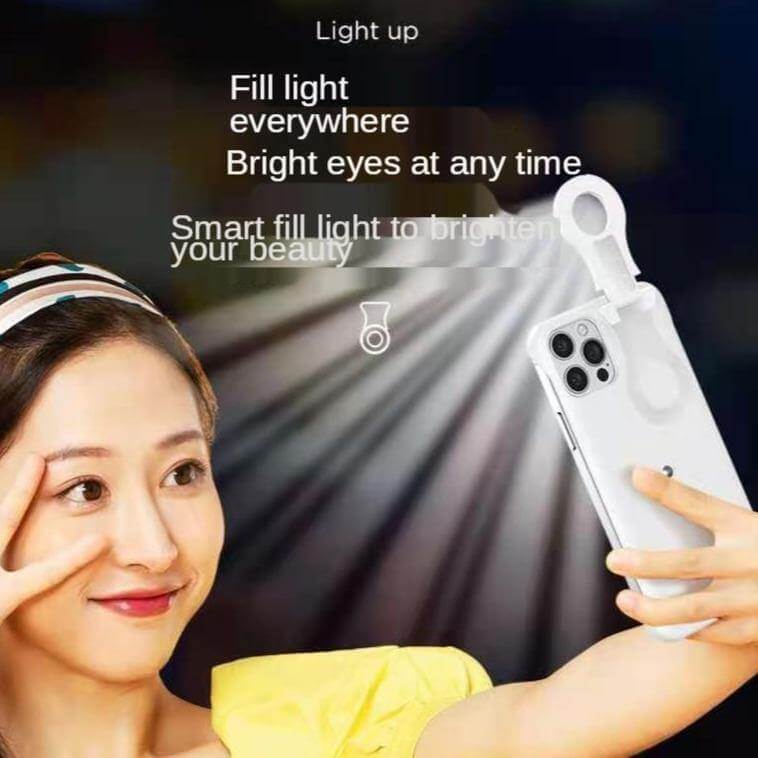 Selfie Light Flip iPhone 12 Shockproof Case - Image 4