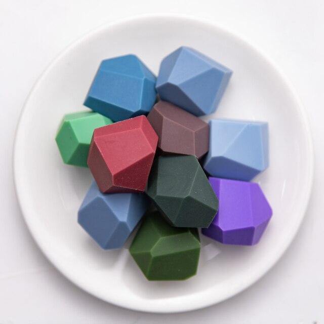 Colorful Wooden Stone Kids Intelligent Stacking Game - Image 4