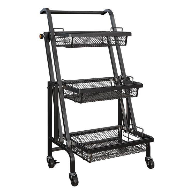 Parallel Folding Multifunction Kitchen Storage Rack - Image 1