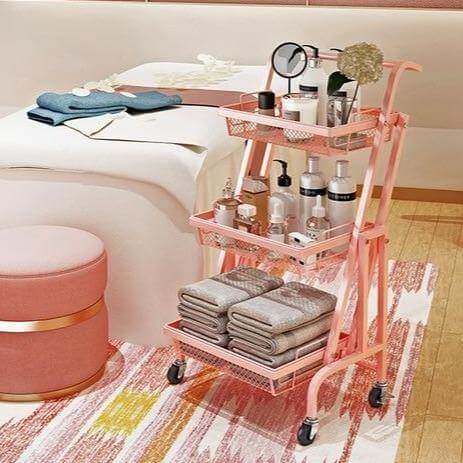 Parallel Folding Multifunction Kitchen Storage Rack - Image 2