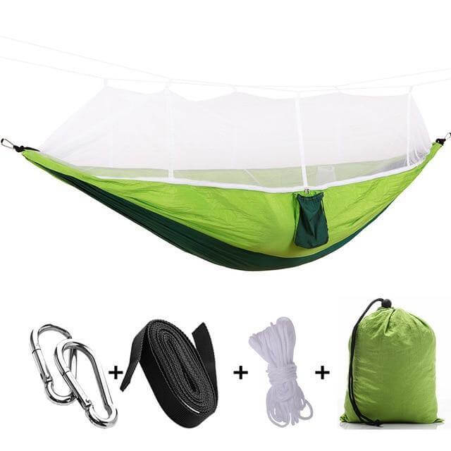 Portable Adventure Camping Outdoor Mosquito Net Hammock - Image 4