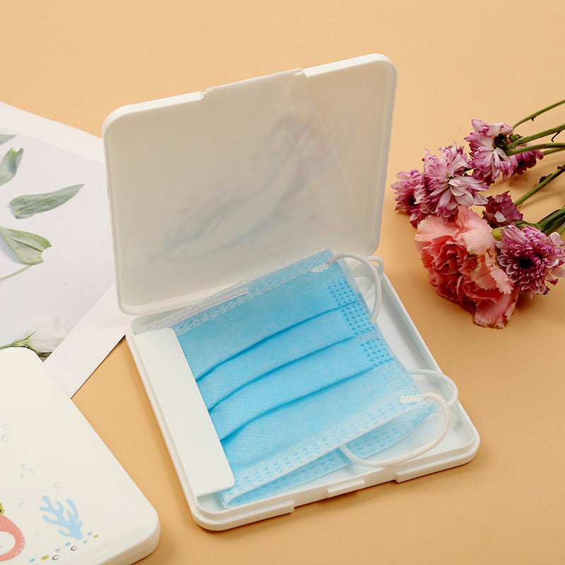 Cute Cartoon Mask Storage Box - Image 2