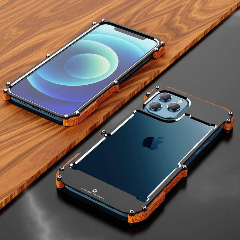 Aluminum Bumper Thin Shockproof iPhone Case - Image 2