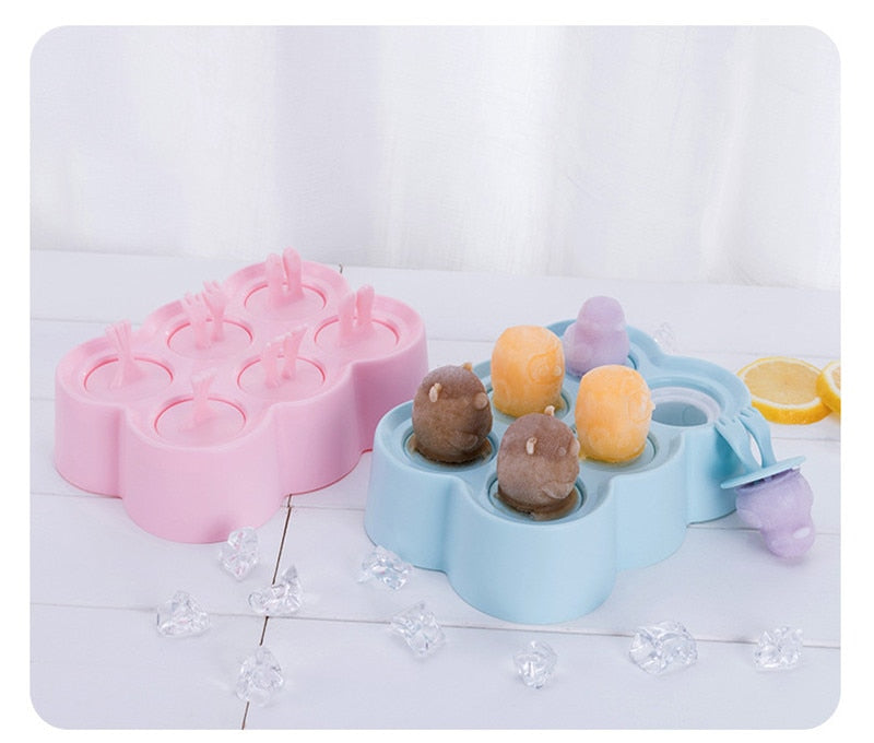 Creative Animal Silicone Homemade Popsicle Mold - Image 14