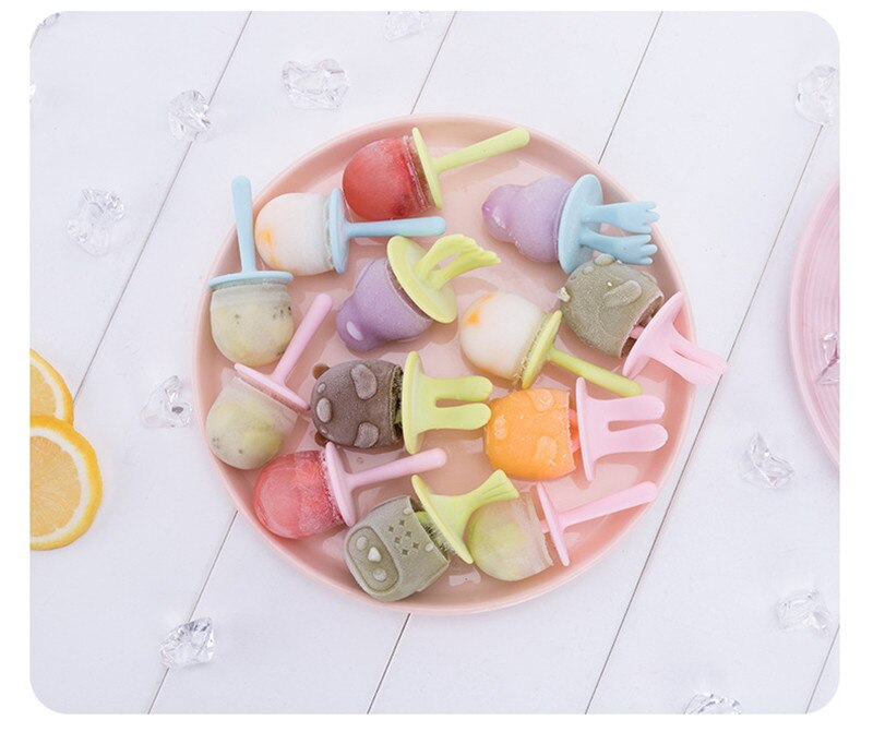 Creative Animal Silicone Homemade Popsicle Mold - Image 17