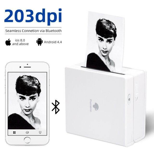 Wireless Pocket Size Label Photo Printer - Image 5