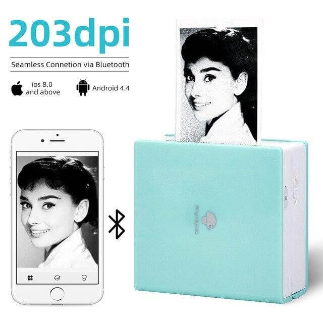 Wireless Pocket Size Label Photo Printer - Image 8