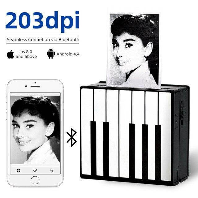 Wireless Pocket Size Label Photo Printer - Image 3