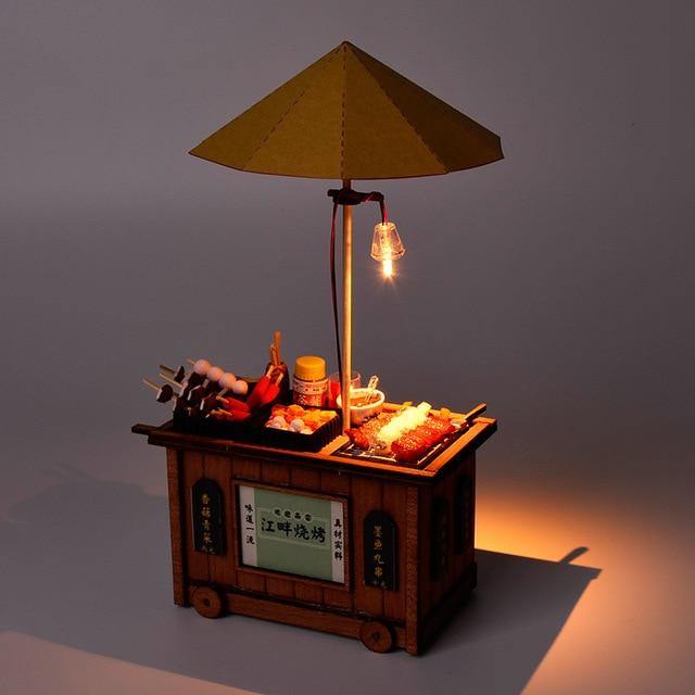DIY Unique Wooden Style Oriental Hand-assembled House - Image 5