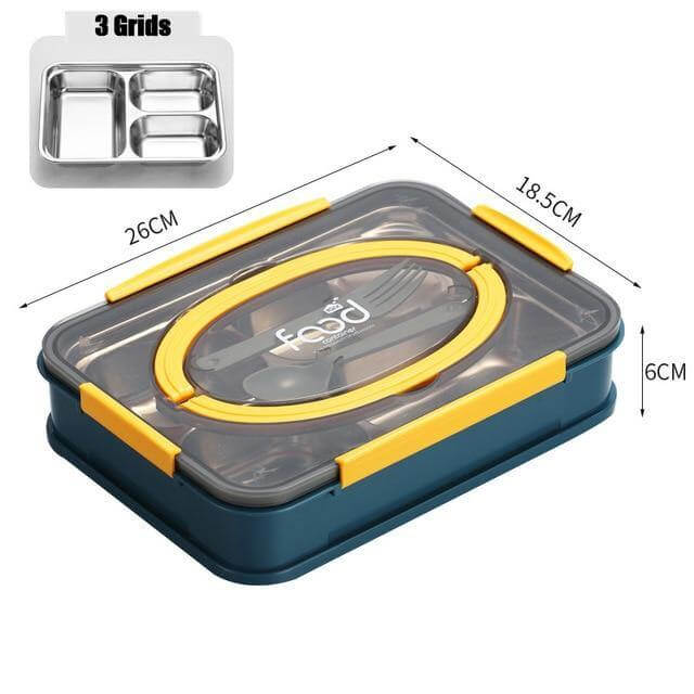 Stainless Steel Portable Lunch Box - Image 9