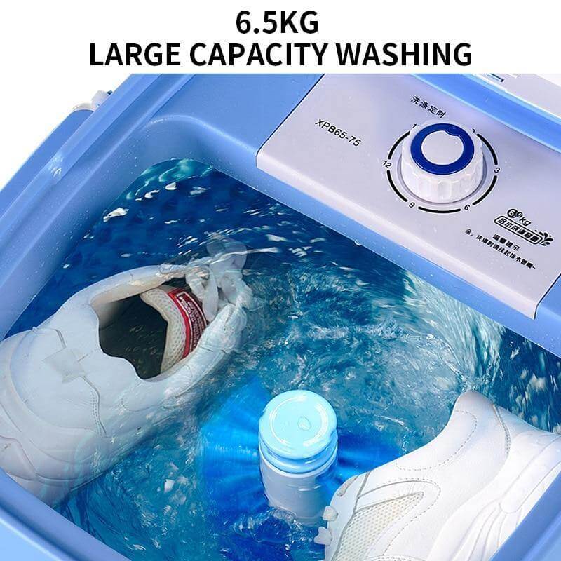 Household Blue Light Antibacterial Washing Machine - Image 1