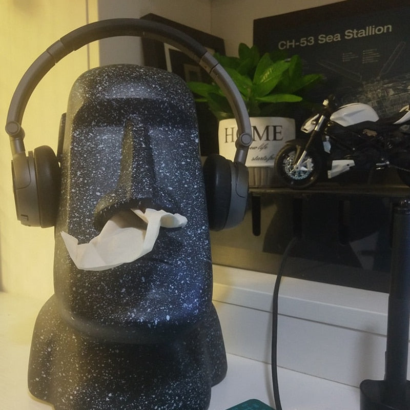 Stone Statue Tissue Box - Image 2