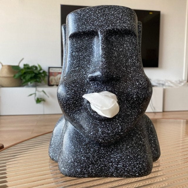 Stone Statue Tissue Box - Image 3