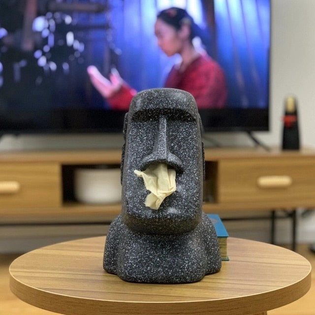 Stone Statue Tissue Box - Image 5