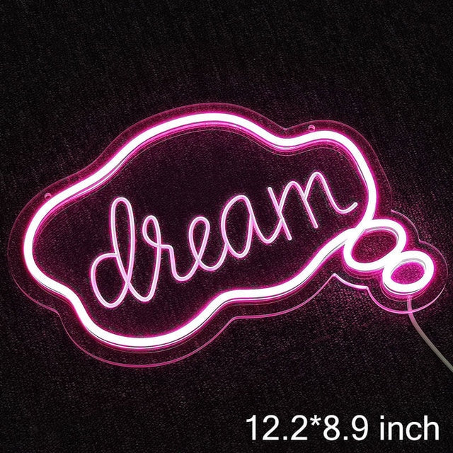 LED Sweet Dreams Neon Sign - Image 9