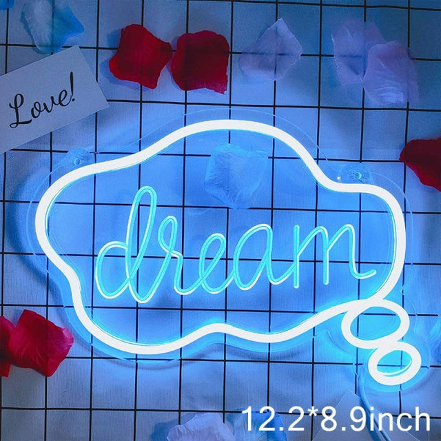 LED Sweet Dreams Neon Sign - Image 7