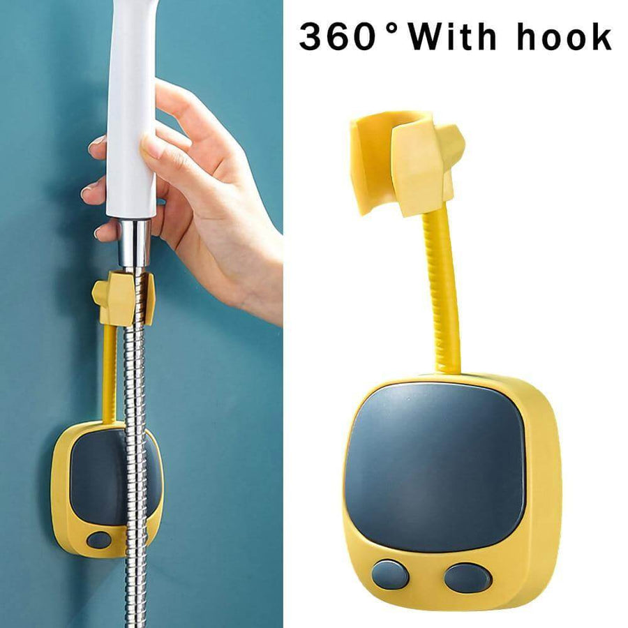 Adjustable Suction 360 Shower Head Holder - Image 0