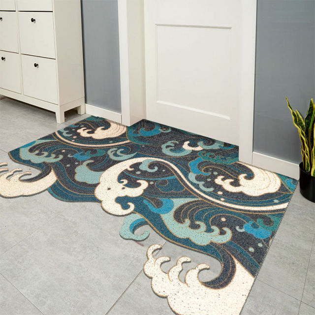 Wavy Creative Home Entrance Carpet - Image 7