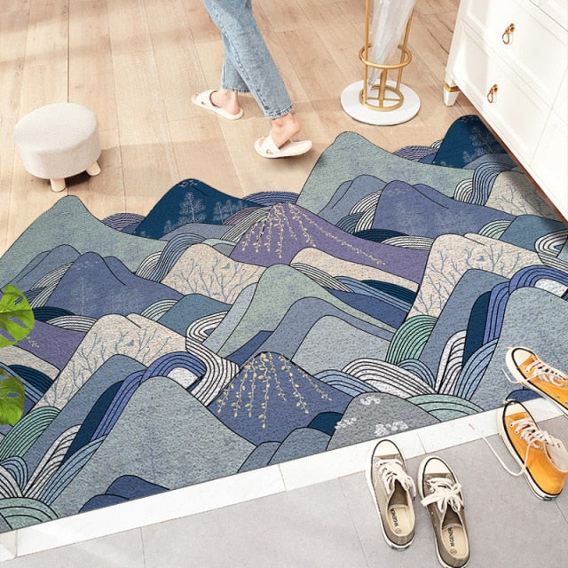 Wavy Creative Home Entrance Carpet - Image 4