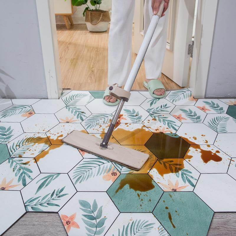 Non-Slip Dust Proof Nordic Style Hexagon Door Mat - Image 17