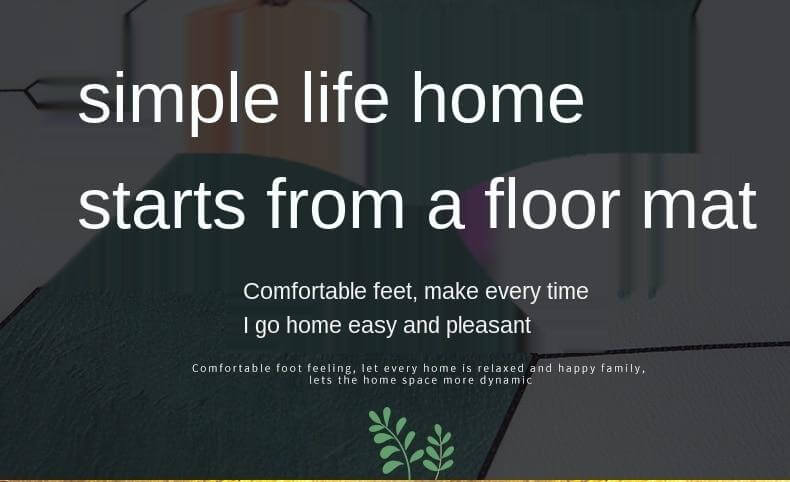 Non-Slip Dust Proof Nordic Style Hexagon Door Mat - Image 4